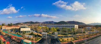 旅游路水廠秋色圖