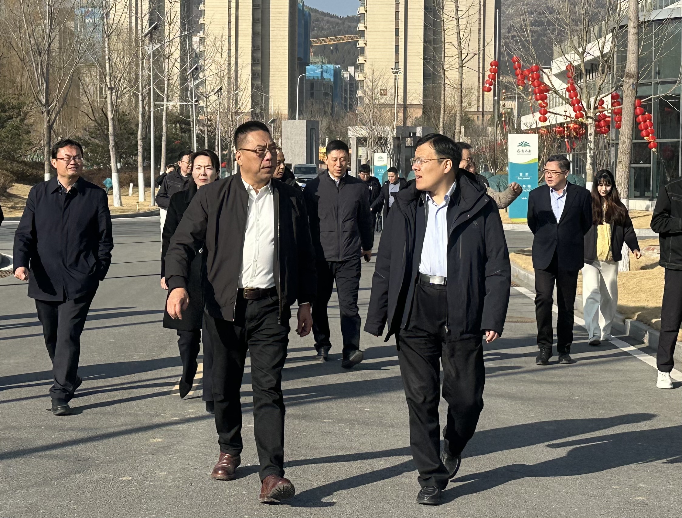 濟南城投集團領導赴旅游路水廠調研春節期間安全生產工作